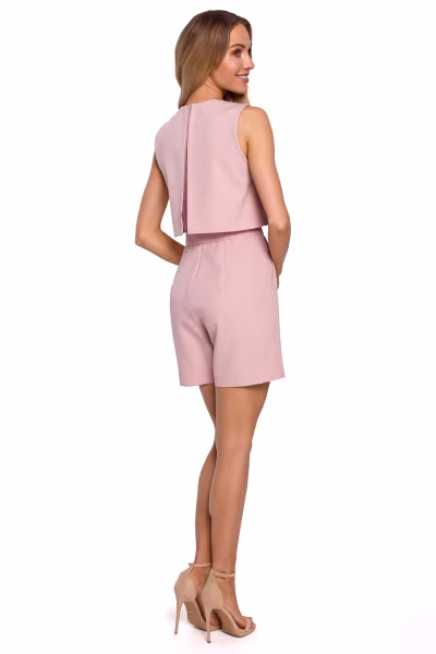 Kombinezon Damski Model MOE574 Powder Pink - Moe — zdjęcie 2