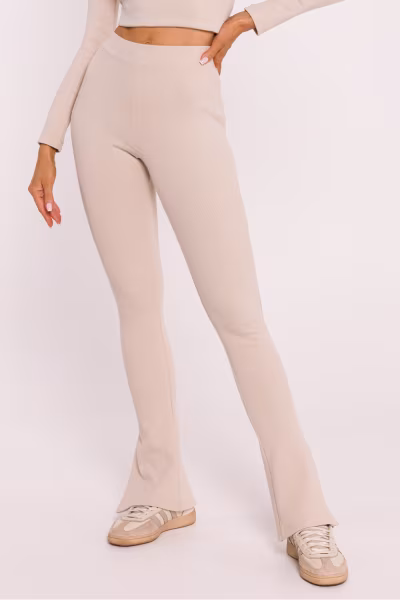 Legginsy Model MOE816 Piasek - Moe — zdjęcie 1