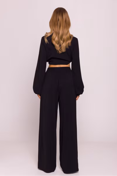 Spodnie Damskie Model MOE862 Black - Moe — zdjęcie 2