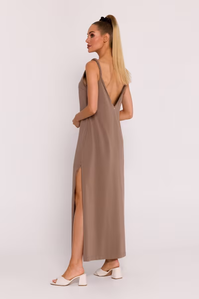 Sukienka Model MOE791 Cacao - Moe — zdjęcie 2