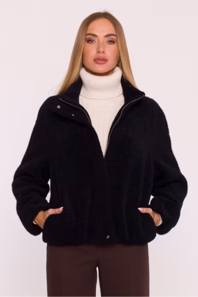 Kurtka Damska Model MOE885 Black - Moe — zdjęcie 1
