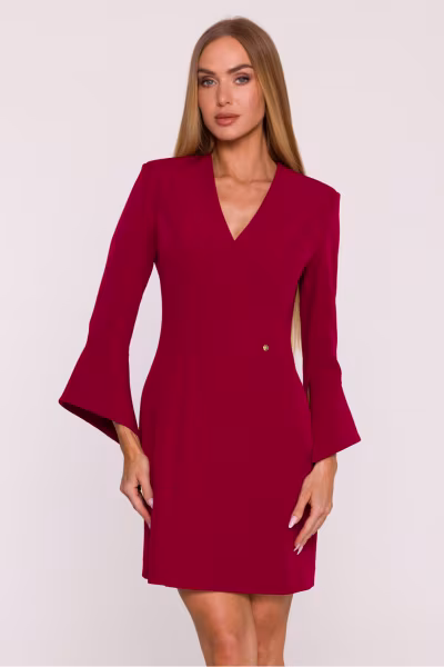 Sukienka Model MOE876 Bordo - Moe — zdjęcie 1