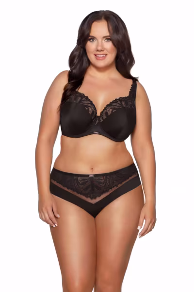 Biustonosz Soft Biustonosz Semi-Soft Model Yasemin 2105 Black - Ava — zdjęcie 1