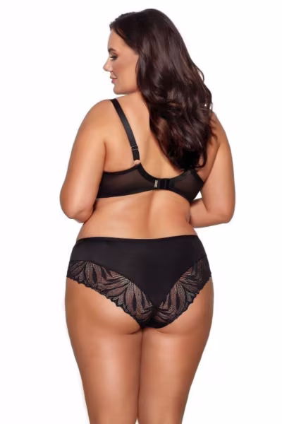 Biustonosz Soft Biustonosz Semi-Soft Model Yasemin 2105 Black - Ava — zdjęcie 2
