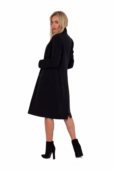 Płaszcz Damski Model MOE758 Black - Moe — zdjęcie 2