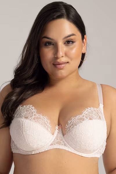 Biustonosz Soft Biustonosz Semi-Soft Model Blossom 2147 Marschmallow - Ava — zdjęcie 1