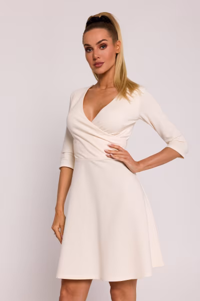 Sukienka Model MOE786 Śmietana - Moe — zdjęcie 1