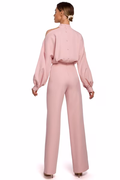 Kombinezon Damski Model MOE528 Powder Pink - Moe — zdjęcie 2