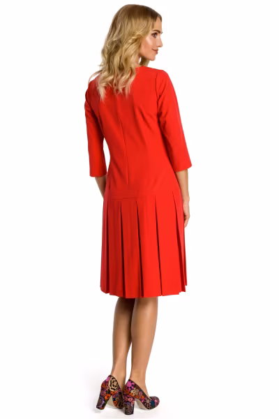 Sukienka Model MOE336 Red - Moe — zdjęcie 2