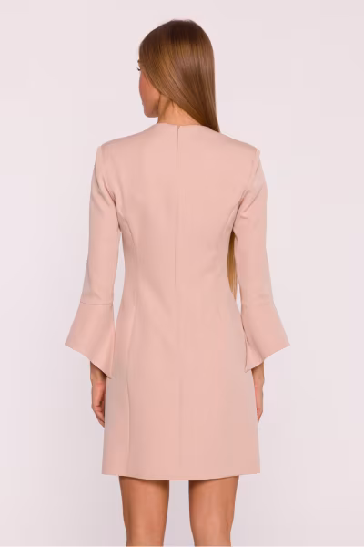 Sukienka Model MOE876 Beige - Moe — zdjęcie 3