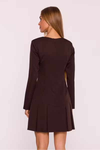 Sukienka Model MOE872 Brown - Moe — zdjęcie 3