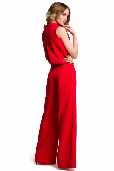 Kombinezon Damski Model MOE382 Red - Moe — zdjęcie 2