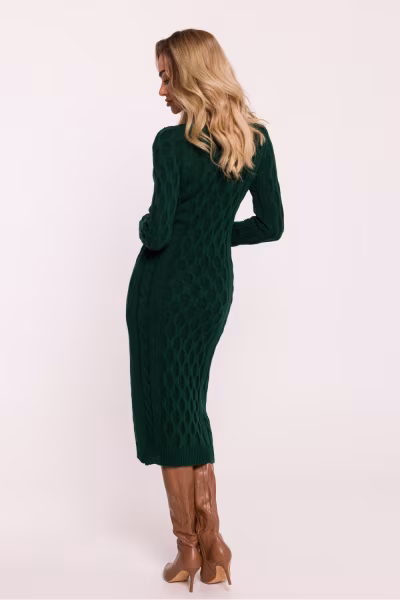 Sukienka Model MOE824 Green - Moe — zdjęcie 2