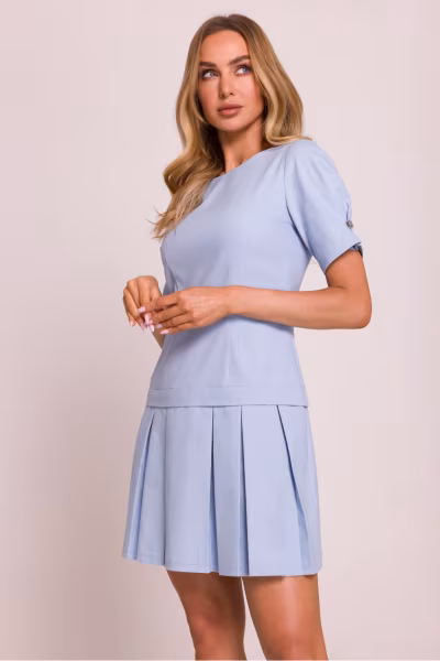 Sukienka Model MOE842 Błękit - Moe — zdjęcie 1