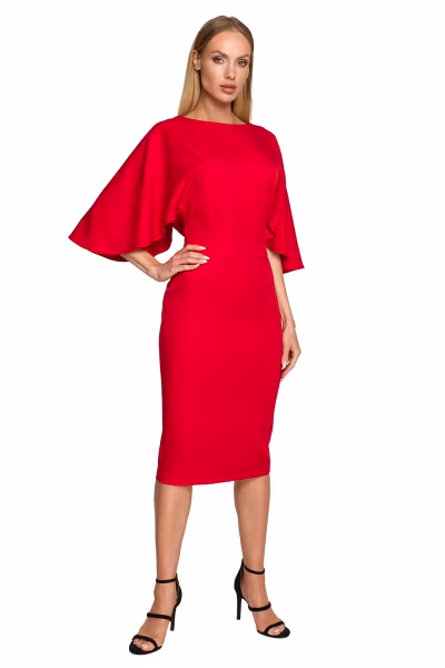 Sukienka Model MOE700 Red - Moe — zdjęcie 1