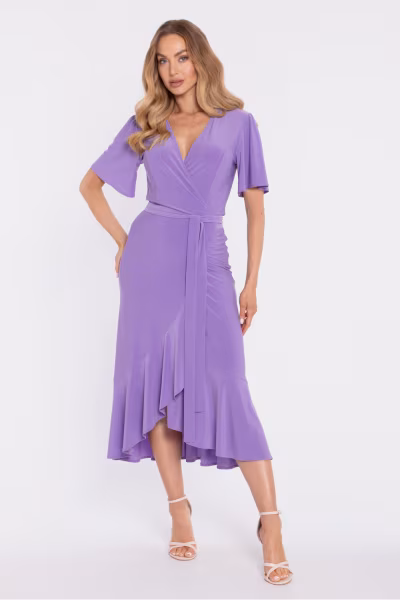 Sukienka Model MOE912 Light Violet - Moe — zdjęcie 2