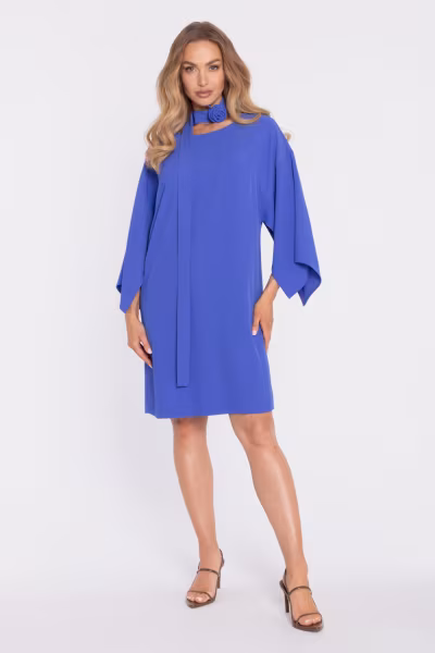 Sukienka Model MOE908 Blue - Moe — zdjęcie 2