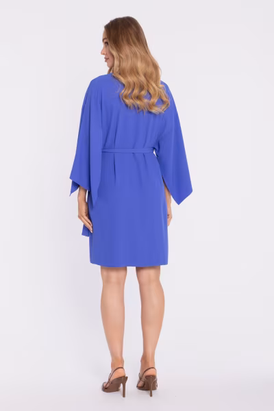 Sukienka Model MOE908 Blue - Moe — zdjęcie 3