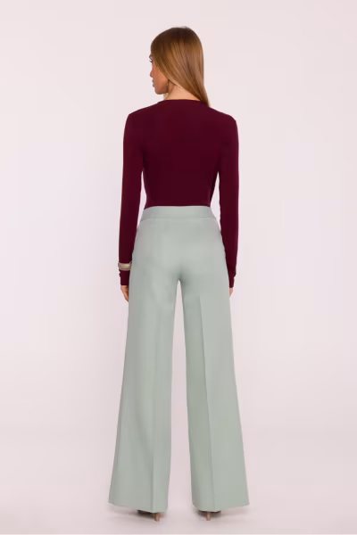 Spodnie Damskie Model MOE875 Mint - Moe — zdjęcie 3