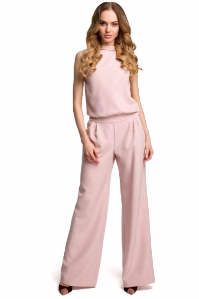 Kombinezon Damski Model MOE382 Powder Pink - Moe — zdjęcie 1
