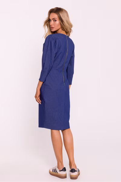 Sukienka Model MOE803 Blue - Moe — zdjęcie 3