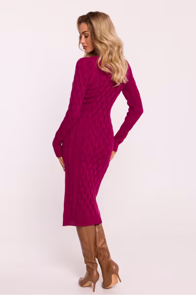 Sukienka Model MOE824 Pink - Moe — zdjęcie 2