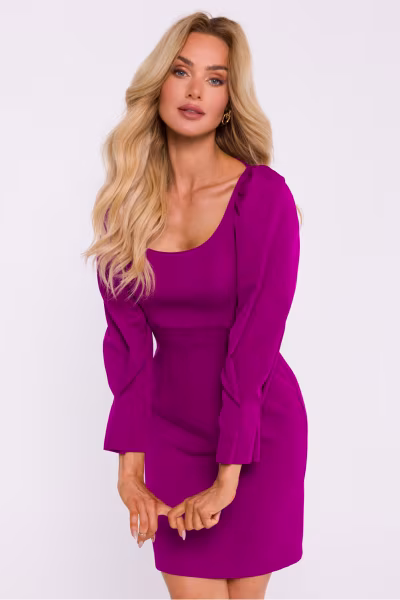 Sukienka Model MOE836 Rubin - Moe — zdjęcie 1