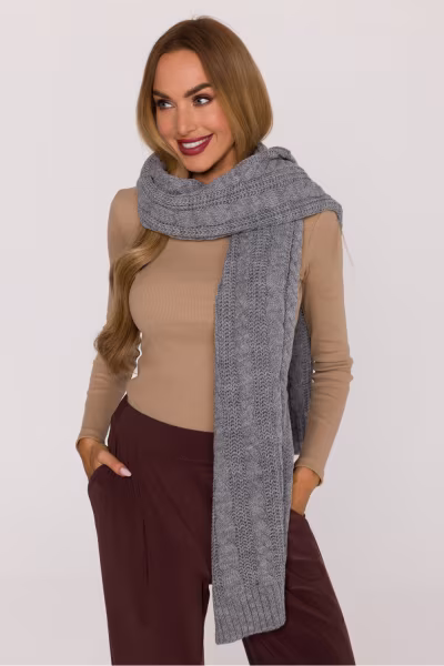 Szal Model MOE898 Grey - Moe — zdjęcie 1