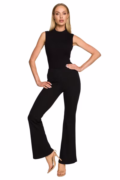 Spodnie Damskie Model MOE704 Black - Moe — zdjęcie 1