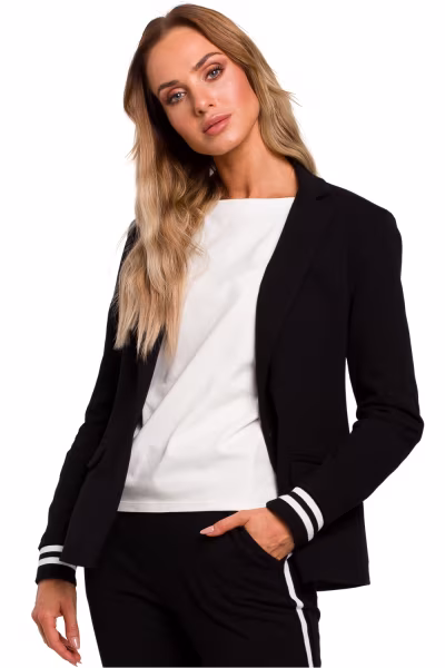 Żakiet Model MOE459 Black - Moe — zdjęcie 1