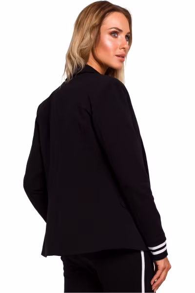 Żakiet Model MOE459 Black - Moe — zdjęcie 3