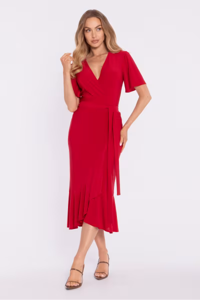 Sukienka Model MOE912 Red - Moe — zdjęcie 1
