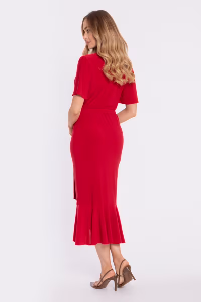 Sukienka Model MOE912 Red - Moe — zdjęcie 3