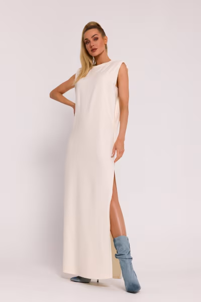 Sukienka Model MOE790 Śmietana - Moe — zdjęcie 1