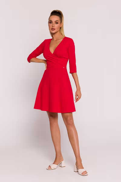 Sukienka Model MOE786 Red - Moe — zdjęcie 2
