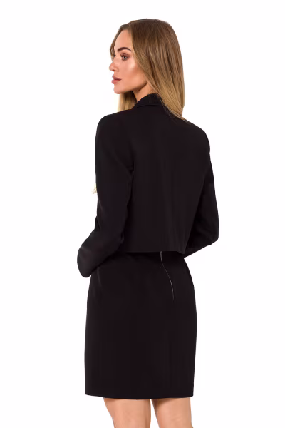 Żakiet Model MOE745 Black - Moe — zdjęcie 3