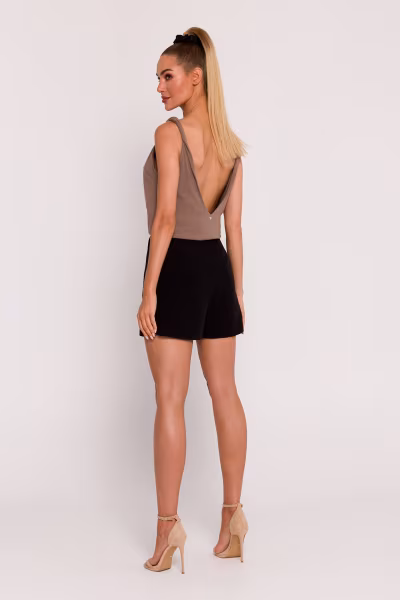 Szorty Damskie Model MOE775 Black - Moe — zdjęcie 3
