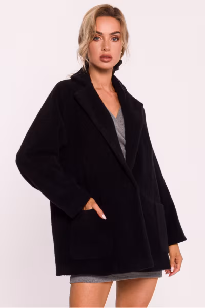 Płaszcz Damski Model MOE808 Black - Moe — zdjęcie 1