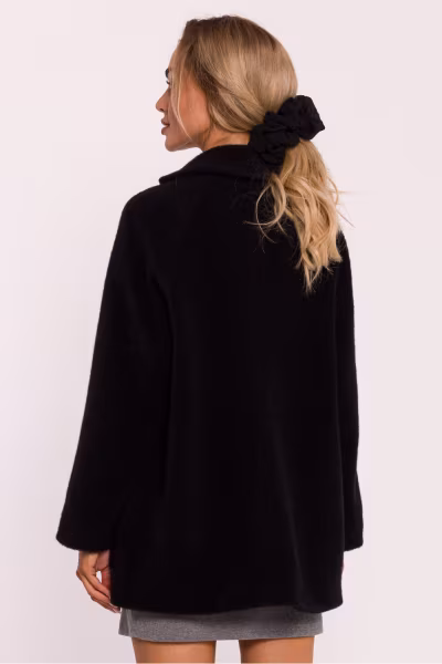 Płaszcz Damski Model MOE808 Black - Moe — zdjęcie 3