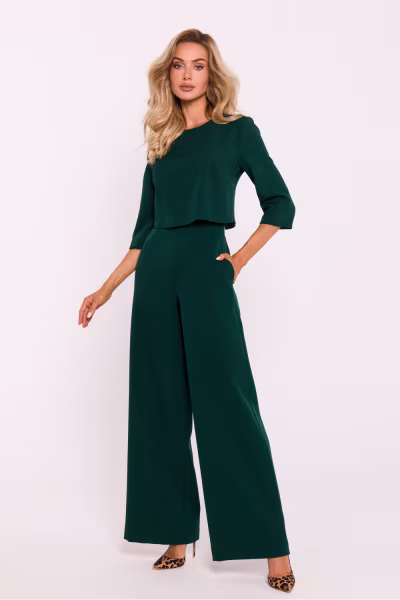 Kombinezon Model MOE798 Bottle Green - Moe — zdjęcie 1