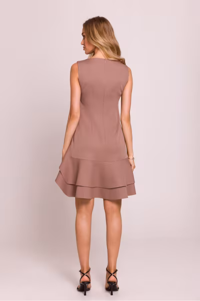 Sukienka Model MOE850 Mocca - Moe — zdjęcie 3