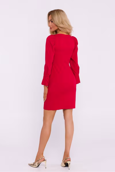 Sukienka Model MOE836 Red - Moe — zdjęcie 3