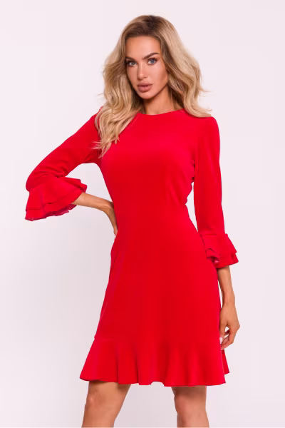 Sukienka Model MOE825 Red - Moe — zdjęcie 1
