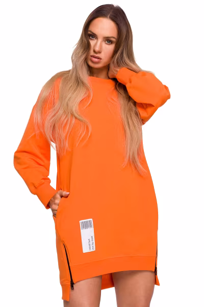 Sukienka Model MOE676 Orange - Moe — zdjęcie 1