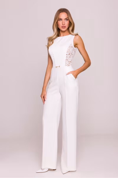 Kombinezon Model MOE866 Ecru - Moe — zdjęcie 1