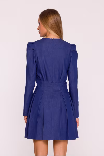 Sukienka Model MOE884 Blue - Moe — zdjęcie 3