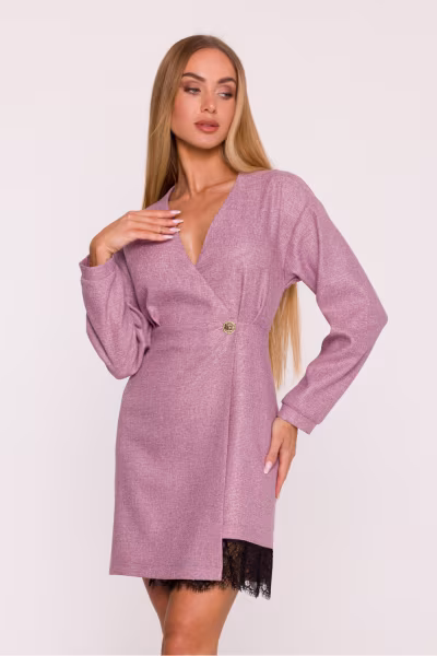 Sukienka Model MOE871 Marsala - Moe — zdjęcie 1