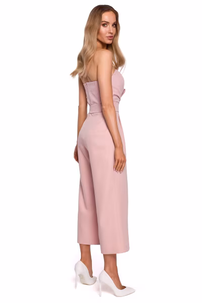 Kombinezon Damski Model MOE571 Powder Pink - Moe — zdjęcie 2