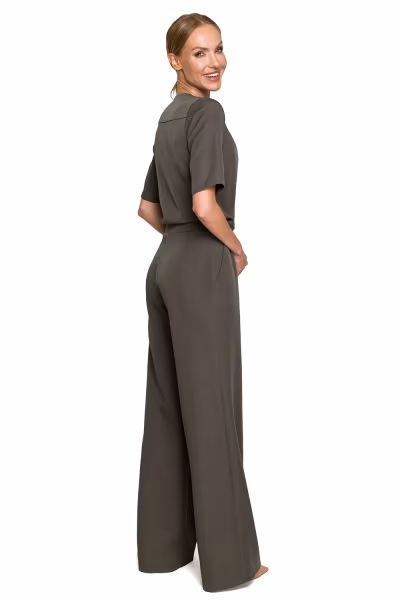 Kombinezon Model MOE703 Khaki - Moe — zdjęcie 2