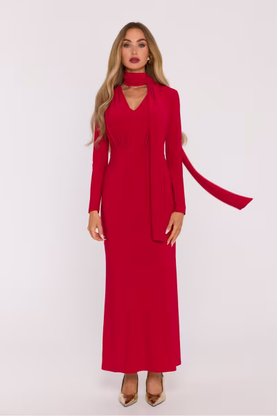 Sukienka Model MOE891 Red - Moe — zdjęcie 1